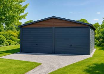 Garaż blaszany3x3 4x4