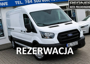 Ford Transit Wirtualny kokpit Kamera SalonPL FV23% L3H2 Gwarancja Fabryczna