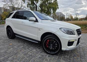 ML 63 AMG 4MATIC, V8 5.5l benzyna 525KM * Zadbany * Przebieg: 155,312km