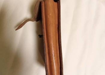 torebka mysliwska do paska z prl skóra