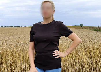 Czarna koszulka bawełniana G-Star RAW M 38 top t shirt baweł