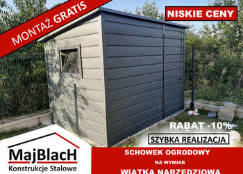 A212-Garaż Blaszany , Wiata , Magazyn Schowek -Garaże Blaszane -Maj-Blach