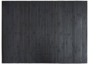 Dywan prostokątny szary 70x100 cm bambusowy WM-376742