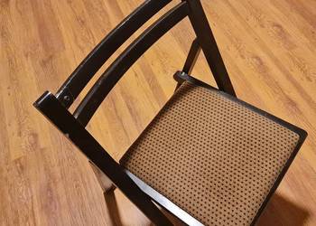 Krzesło składane , drewniane