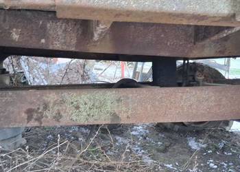 Przyczepa jednoosiowa wywrotka do remontu