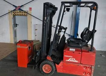 Wózek widłowy LINDE E12Z-02 od syndyka
