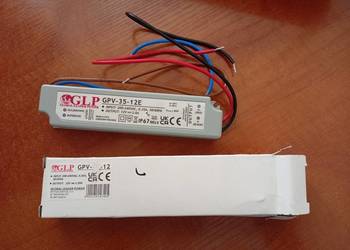 Zasilacz do LED GLP GPV-35-12 12V 3A 36W wodoodporny IP67