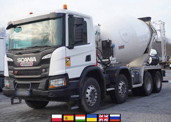 Scania P410 XT 8x4 / 80 tys. km!!! / SCHWING-STATTER AM 9 FHC 9 FHC_243033