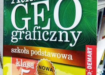 Atlas geograficzny demart 5 antykwariat szkolny outlet