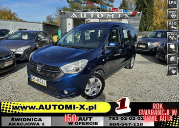 Dacia Dokker 1,6/102KM LPG!Salon Pl ,Klima,Hak 5 os ! GWARANCJA/ZAMIANA-au…