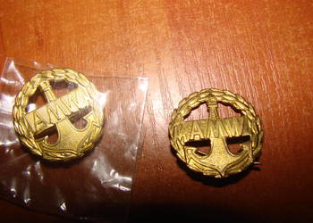 oznaka szkolna Akademii Marynarki Wojennej AMW