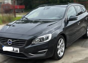Volvo V60 I 2.0 2.0D 181 km, Momnetum, klima, nawigacja, skóra, webasto