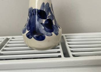 Włocławek stara fajansowa solniczka