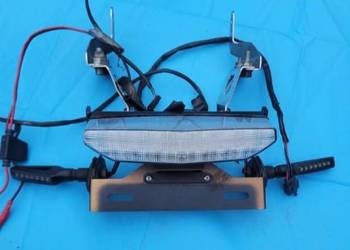 Kawasaki ZX6R ZX 6R MOCOWANIE TABLICY LAMPA TYŁ TYLNA OGON KIERUNKOWSKAZ
