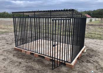 Kojec dla psa , stalowy-solidny