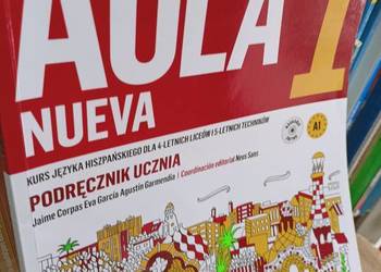 Aula nueva hiszpański podręczniki używane szkolne księgarnia