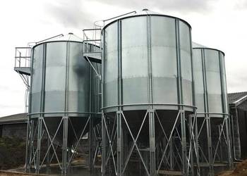 NOWY Silos z KPO - 51 ton - Polski - montaż i transport