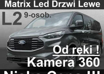 Ford Transit Custom Limited 170KM A8 DrzwiLewe Matrix Led Niska Cena od rę…