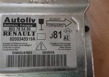 Moduł Sensor AIRBAG 8200343319A Renault Espace IV