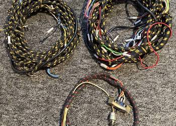 Uktad elektryczny silnika Gaz 21 Wolga pełny zestaw