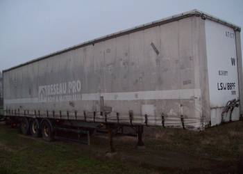 Naczepa firanka suwany dach otwierany dach magazyn tylne drzwi nowe