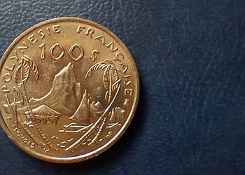 Stare monety 100 frank 1995 Polinezja