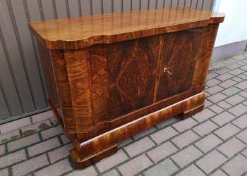 Komoda ART-DECO Orzech Niska Stara Antyk Politura Po Renowacji Okazja.