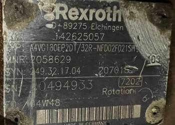 Rexroth  A4VG180EP2D1 / 32R - NFD02F021SH - S (R902058629, 142625057) Pompa