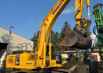 Wynajem koparki gąsienicowej Komatsu PC360LC-10 – 36 ton