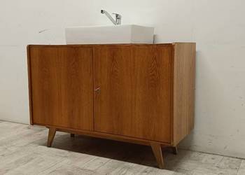 szafka pod umywalkę PRL vintage komoda do łazienki design
