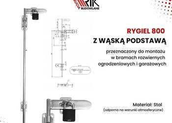 Tanio, rygiel 800