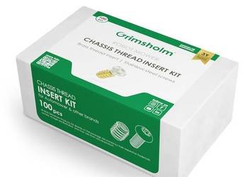 Robot mower chassi thread insert kit, 100x FGP7032
