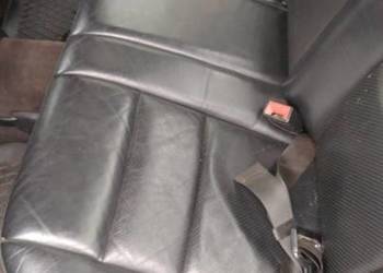 Tapicerka czarne skóry Mercedes W124 kompletne wnętrze