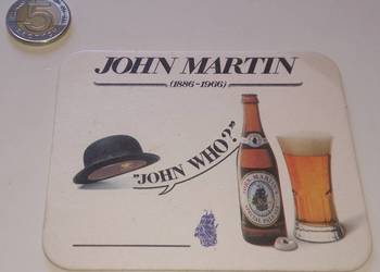 Podstawka, podkładka pod piwo - John Martin (01) (Kolekcja,