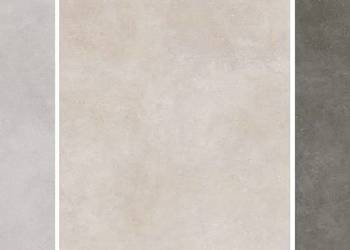 gres 79,7/79,7 cm concrete silver ivory graphite  matowy-satynowy cerrad