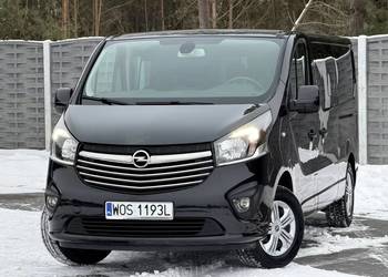 OPEL VIVARO* 1,6d* L2H1*LONG* kamera*navi*opcja full*8miejsc