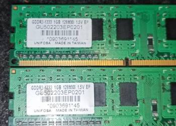Pamięć RAM DDR3 2x1gb