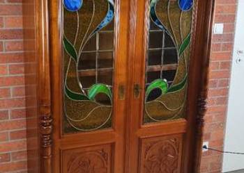 Piękna biblioteka witryna eklektyczna antyk