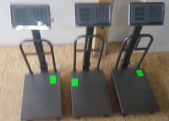 Waga elektroniczna 200 kg magazynowa platformowa towarowa przemysłowa LCD