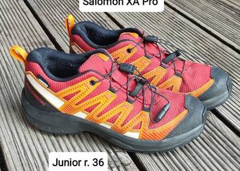 Salomon XA Pro V8 CSWP - buty trekkingowe juniorskie r. 36