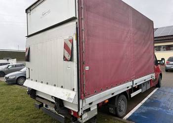 Zabudowa plandeka ,9 palet winda bar