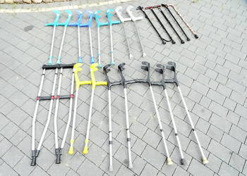 Kule rehabilitacyjne, laski, kijki do chodzenia NORDIC WALKING