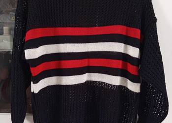 Damski ażurowy sweterek jak nowy