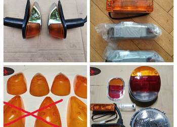 Garbus Karmann T1 T2 gumy klosze kierunki kierunkowskaz podstawa HELLA USA