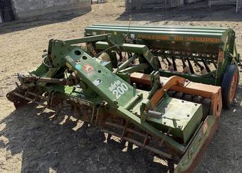 Brona wirowa AMAZONE KE 302 + siewnik amazone d8-30 super TALERZOWY 3m