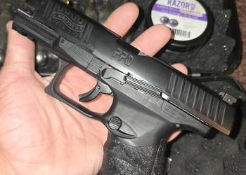 Wiatrówka walther PPQ t4e na kule gumowe