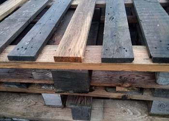 Palety 100x120 przemysłowe po przeglądzie i naprawie solidne transport
