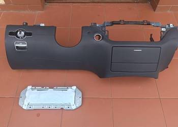 Mercedes w221 s600 s65 AMG dolna część deski z airbag nappa