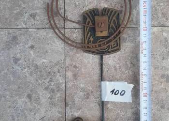 100 Gong starego zegara ściennego Badische