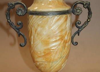 Włoski amfora, urna alabaster nr 593 FiaF Włoski amfora, urna alabaster nr 593 FiaF